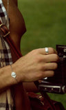 EVIL EYE RAINBOW ONYX/MOONSTONE BRACELET